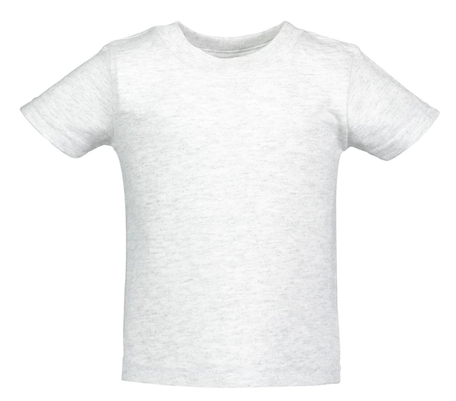 Toddler Jersey T-shirt, 100% Cotton, Ash