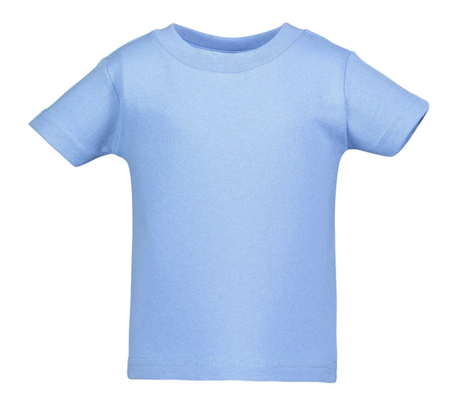 Toddler Jersey T-shirt, 100% Cotton, Carolina Blue