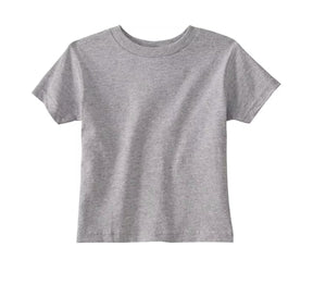 Toddler Jersey T-shirt, 100% Cotton, Heather