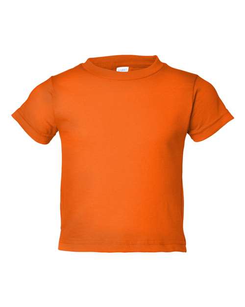 Toddler Jersey T-shirt, 100% Cotton, Mandarin