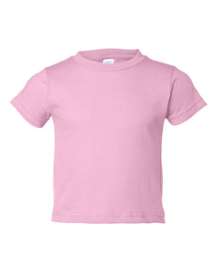 Toddler Jersey T-shirt, 100% Cotton, Pink