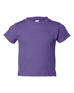 Toddler Jersey T-shirt, 100% Cotton, Purple