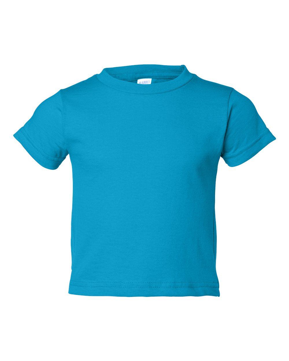 Toddler Jersey T-shirt, 100% Cotton, Turquoise