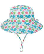 Load image into Gallery viewer, Toddler, Sun Protection Bucket Hat (Floral Touch)
