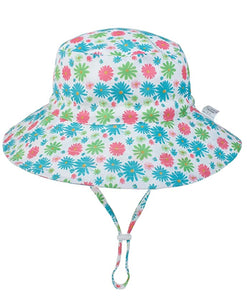 Toddler, Sun Protection Bucket Hat (Floral Touch)