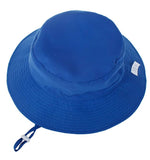 Load image into Gallery viewer, Toddler, Sun Protection Bucket Hat (Royal Blue)
