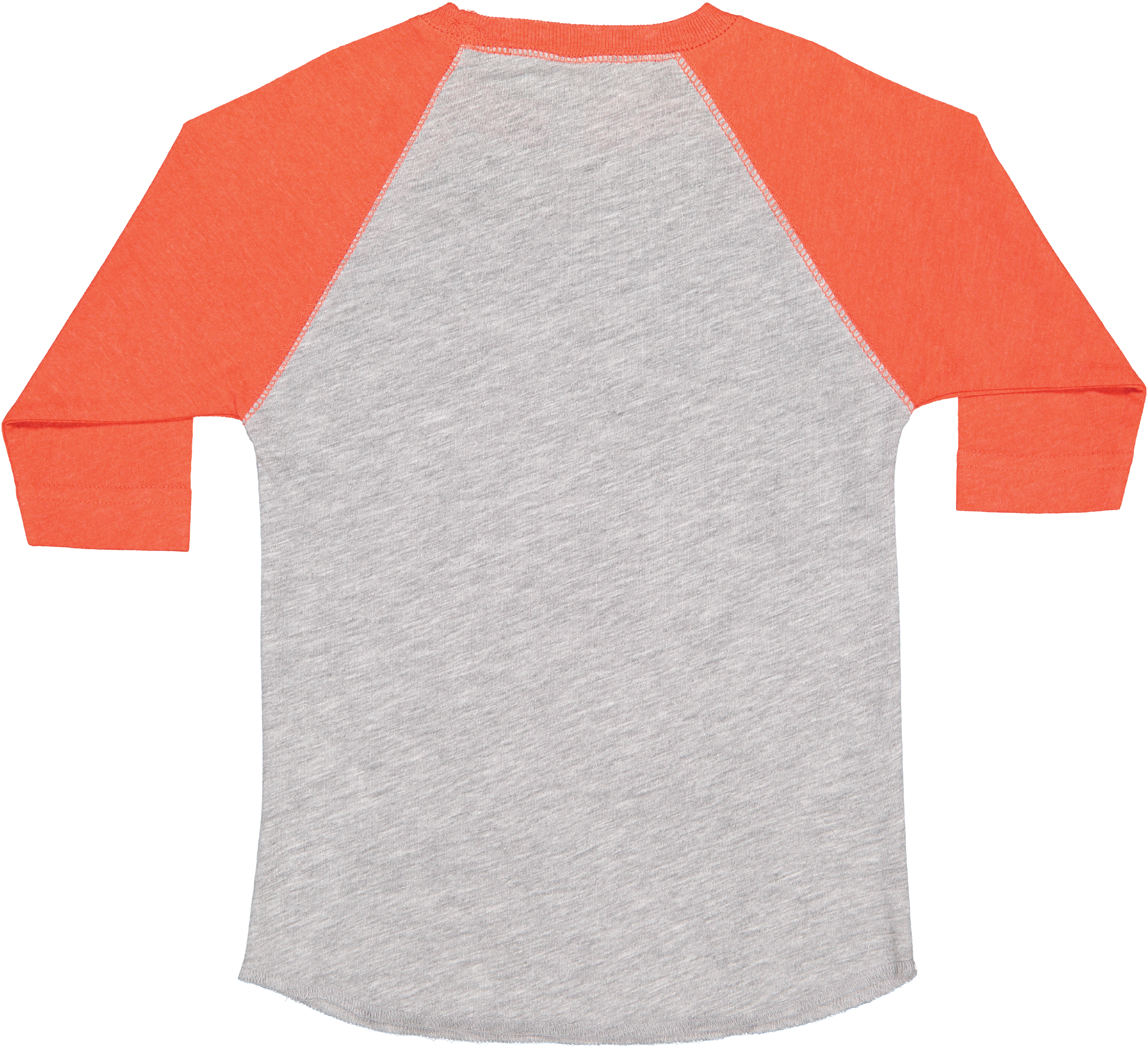 Toddler (Unisex) Raglan Baseball T-Shirt  (Vintage Heather / Vintage Orange)