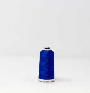 True Blue Color, Classic Rayon Machine Embroidery Thread, (#40 / #60 Weights, Ref. 1076), Various Sizes by MADEIRA