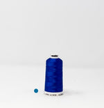 Load image into Gallery viewer, True Blue Color, Classic Rayon Machine Embroidery Thread, (#40 / #60 Weights, Ref. 1076), Various Sizes by MADEIRA
