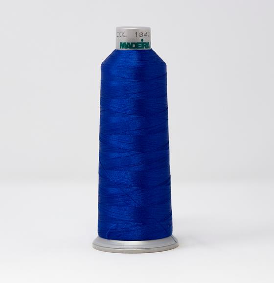 True Blue Color -- Ref. # 1842 -- Polyneon Machine Embroidery Thread ...