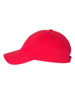 Load image into Gallery viewer, Adult Brushed Twill Cap, Red
