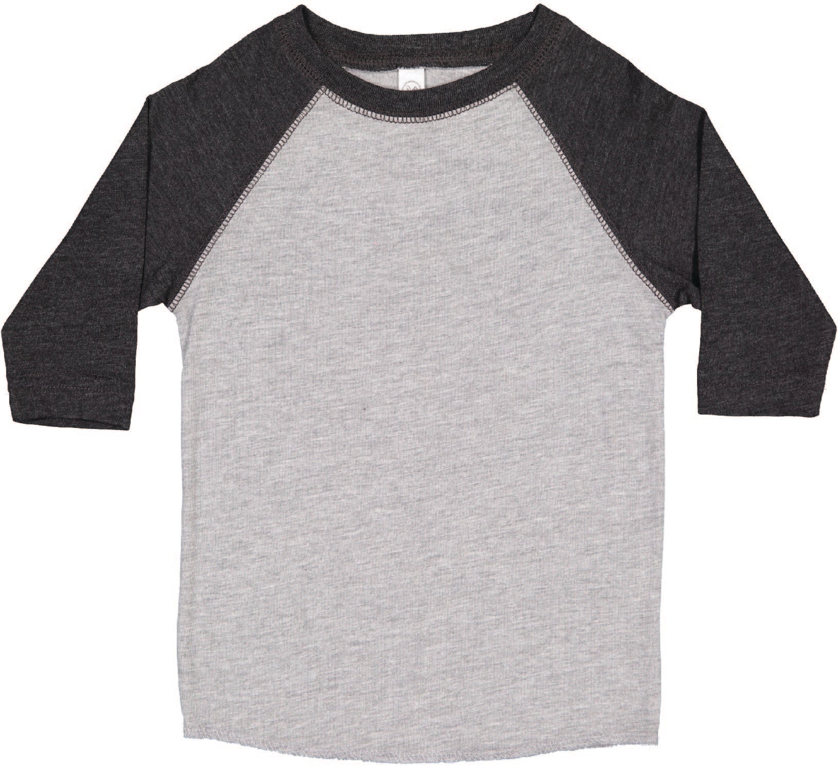 Toddler (Unisex) Raglan Baseball T-Shirt  (Vintage Heather / Vintage Smoke)