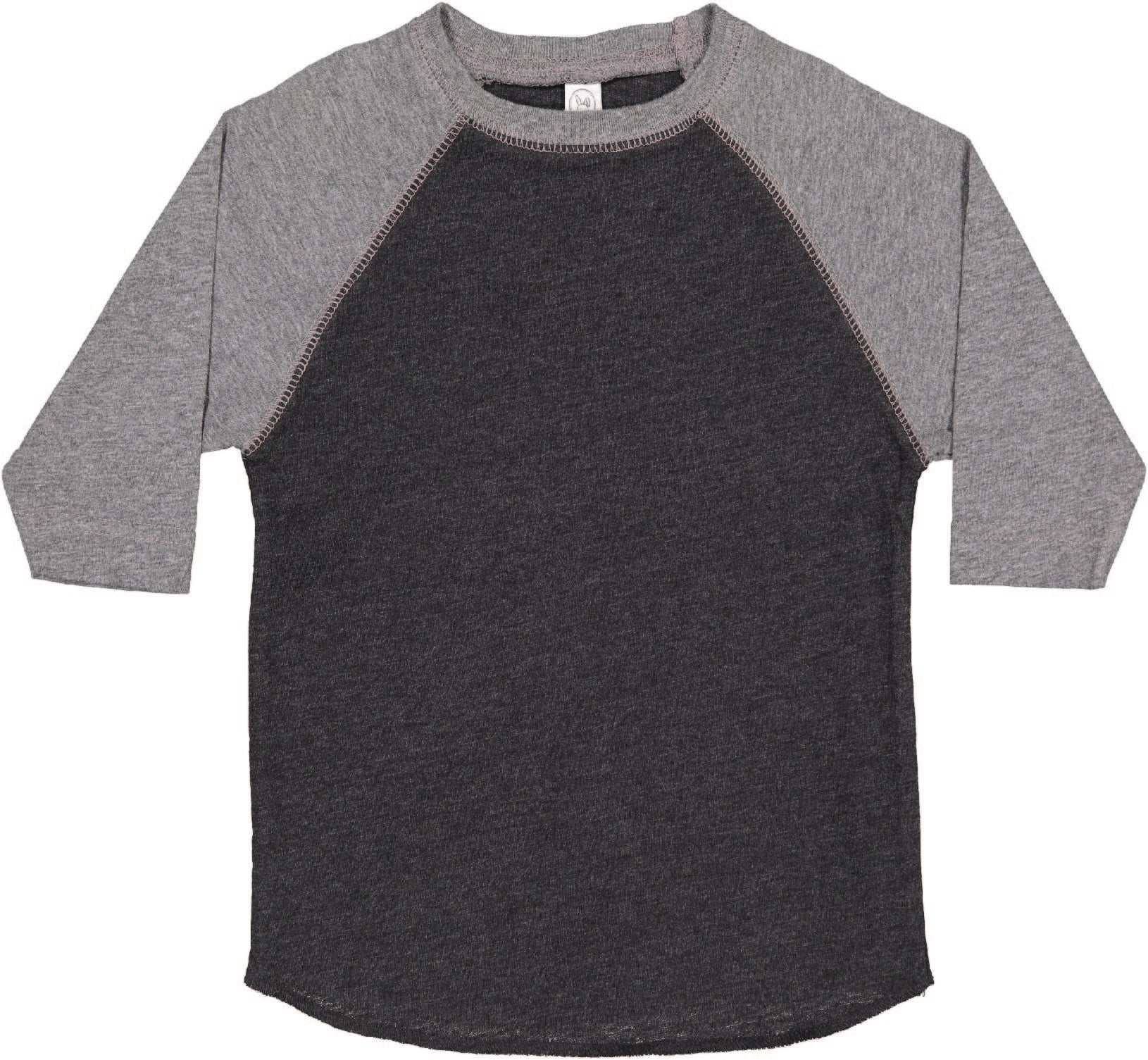 Toddler (Unisex) Raglan Baseball T-Shirt  (Vintage Smoke / Granite Heather)