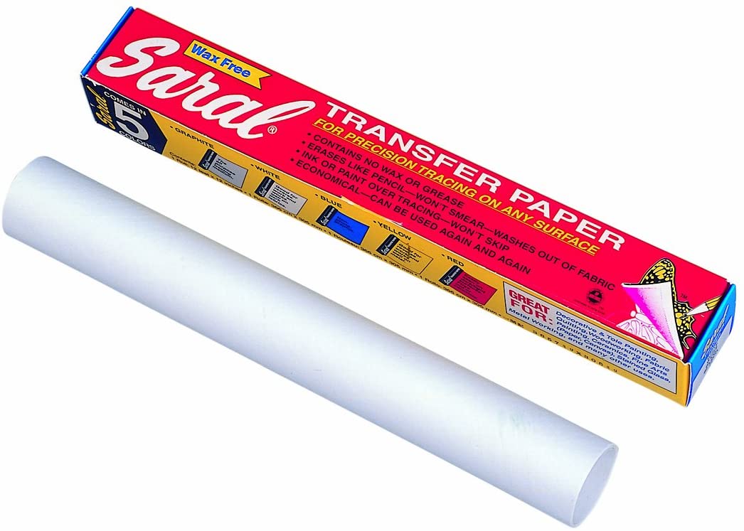 Wax-Free Economy Graphite or Tracing Paper, 12 ft x 12 in,  Various Colors