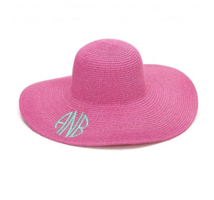 Woman Floppy Hat   (Hot Pink)