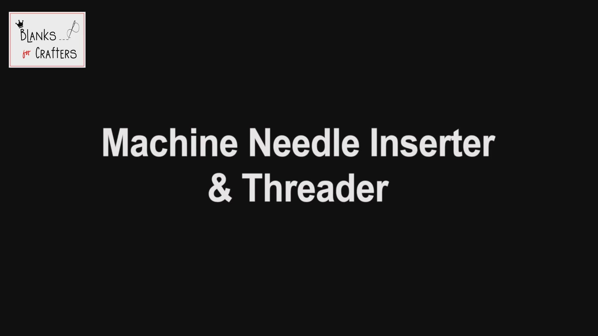 Embroidery Machine Needle Inserter and Threader Tool