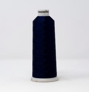 Dark Denim Blue Color, Polyneon Machine Embroidery Thread, (#40 Weight, Ref. 1967), Various Sizes by MADEIRA