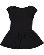 Load image into Gallery viewer, Baby Cotton Rib Dress, (Sizes: 6M - 24M), Black
