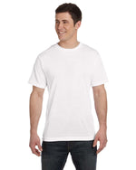 Load image into Gallery viewer, Sublimation (100% Polyester), Short Sleeve Men Crew Neck Tee, White
